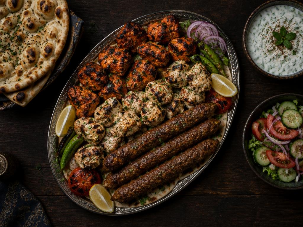 Mixed grill platter